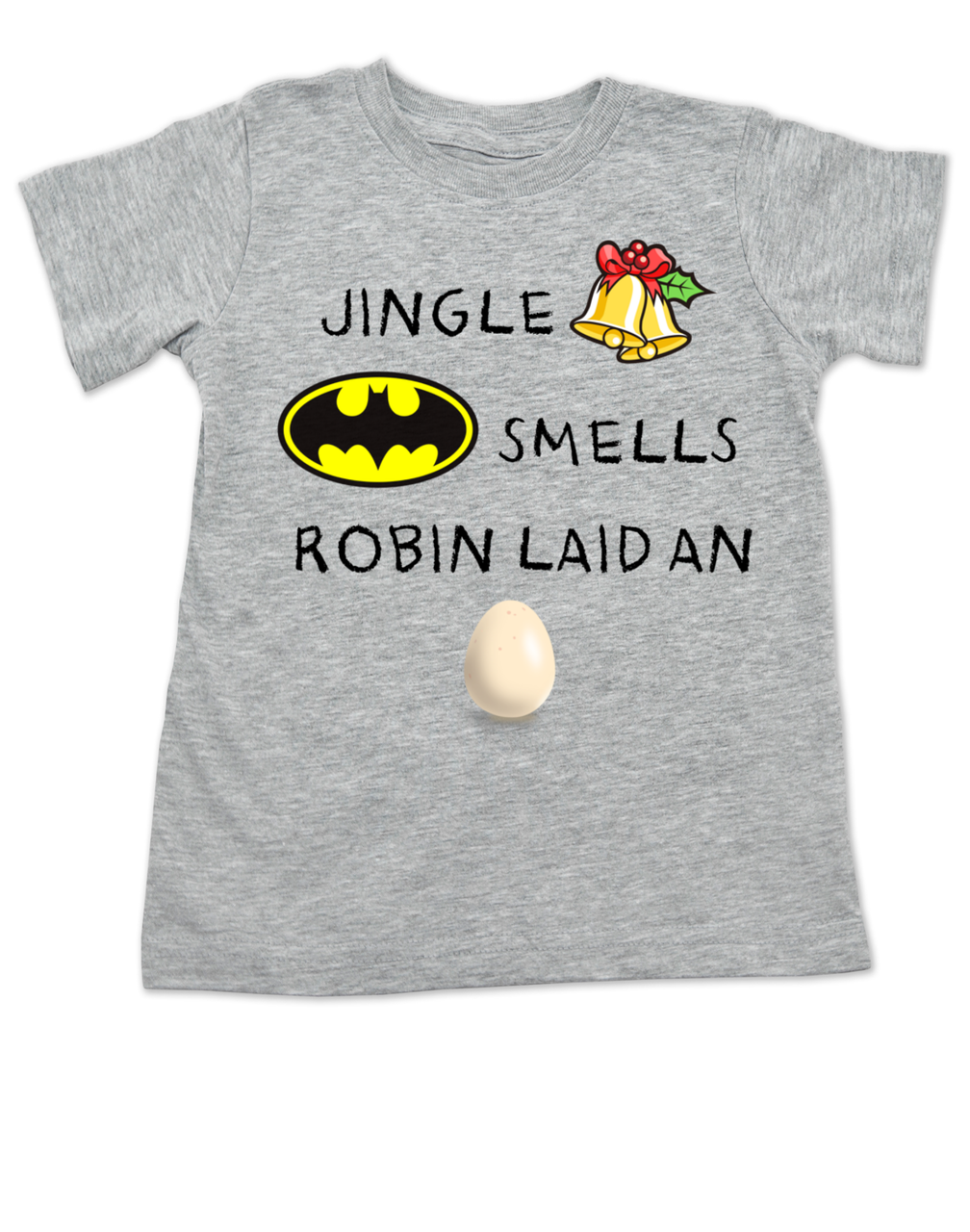 Jingle Bells Batman Smells - baby onesie and toddler shirt