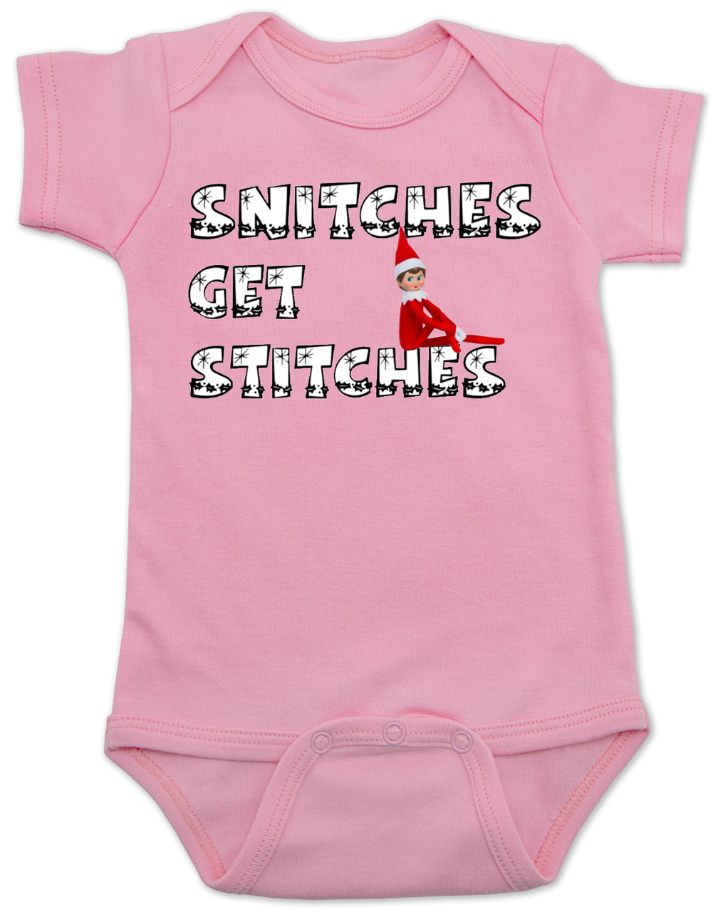Snitches get Stitches - baby onesie and toddler shirt